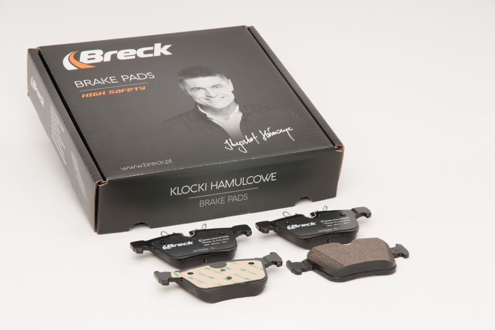 Breck 22141 00 554 00 — Zestaw klocków hamulcowych, hamulce tarczowe